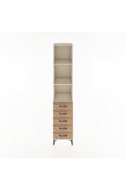 Hyperion Dolap 3 Raflı 5 Çekmeceli 44x44x221 - S61M086V3B