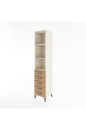 Hyperion Dolap 3 Raflı 5 Çekmeceli 44x44x221 - S61M086V3B