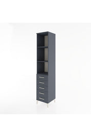Hyperion Dolap 3 Raflı 5 Çekmeceli 44x44x221 - S61M086V5B