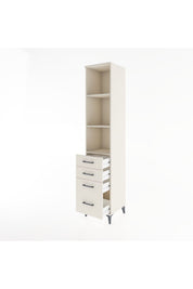 Hyperion Dolap 3 Raflı 4 Çekmeceli 44x44x221 - S61M087V1B