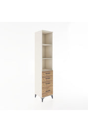 Hyperion Dolap 3 Raflı 4 Çekmeceli 44x44x221 - S61M087V3B