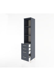 Hyperion Dolap 3 Raflı 4 Çekmeceli 44x44x221 - S61M087V5B