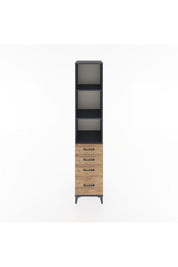Hyperion Dolap 3 Raflı 4 Çekmeceli 44x44x221 - S61M087V6B