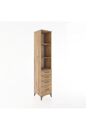 Hyperion Dolap 3 Raflı 4 Çekmeceli 44x44x221 - S61M087V9B