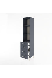 Hyperion Dolap 3 Raflı 4 Çekmeceli 44x44x221 - S61M088V5B