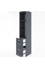 Hyperion Dolap 3 Raflı 4 Çekmeceli 44x44x221 - S61M088V5B