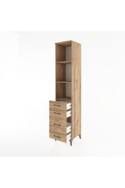 Hyperion Dolap 3 Raflı 4 Çekmeceli 44x44x221 - S61M088V9B