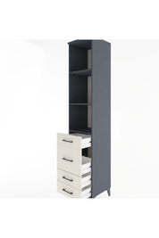 Hyperion Dolap 3 Raflı 4 Çekmeceli 44x44x221 - S61M089V4B