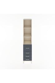 Hyperion Dolap 3 Raflı 4 Çekmeceli 44x44x221 - S61M090V2B