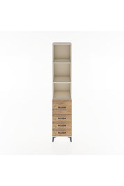 Hyperion Dolap 3 Raflı 4 Çekmeceli 44x44x221 - S61M090V3B