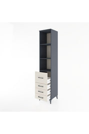 Hyperion Dolap 3 Raflı 4 Çekmeceli 44x44x221 - S61M090V4B