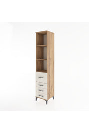 Hyperion Dolap 3 Raflı 4 Çekmeceli 44x44x221 - S61M090V7B