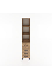 Hyperion Dolap 3 Raflı 4 Çekmeceli 44x44x221 - S61M090V9B
