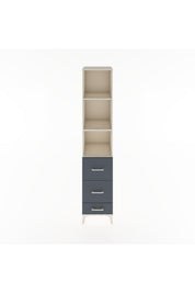Hyperion Dolap 3 Raflı 3 Çekmeceli 44x44x221 - S61M091V2B