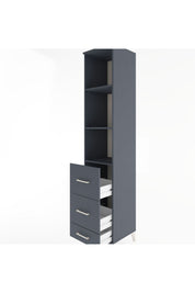 Hyperion Dolap 3 Raflı 3 Çekmeceli 44x44x221 - S61M091V5B