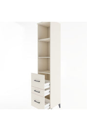 Hyperion Dolap 3 Raflı 3 Çekmeceli 44x44x221 - S61M092V1B
