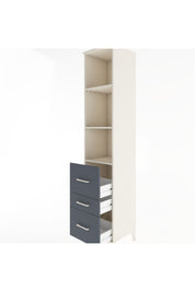 Hyperion Dolap 3 Raflı 3 Çekmeceli 44x44x221 - S61M092V2B