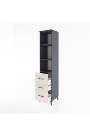 Hyperion Dolap 3 Raflı 3 Çekmeceli 44x44x221 - S61M092V4B