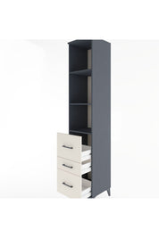 Hyperion Dolap 3 Raflı 3 Çekmeceli 44x44x221 - S61M092V4B