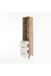 Hyperion Dolap 3 Raflı 3 Çekmeceli 44x44x221 - S61M093V7B