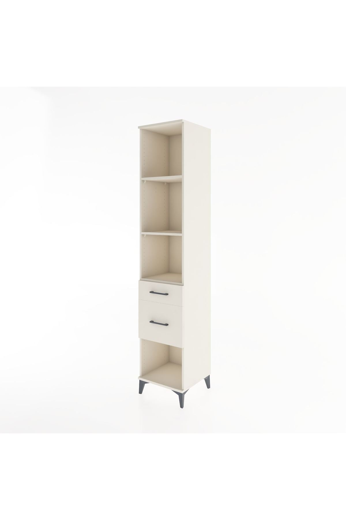 Hyperion Dolap 3 Raflı 2 Çekmeceli 44x44x221 - S61M094V1B