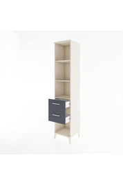 Hyperion Dolap 3 Raflı 2 Çekmeceli 44x44x221 - S61M094V2B