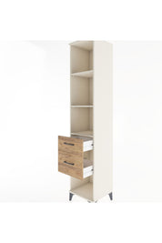 Hyperion Dolap 3 Raflı 2 Çekmeceli 44x44x221 - S61M094V3B