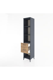 Hyperion Dolap 3 Raflı 2 Çekmeceli 44x44x221 - S61M094V6B