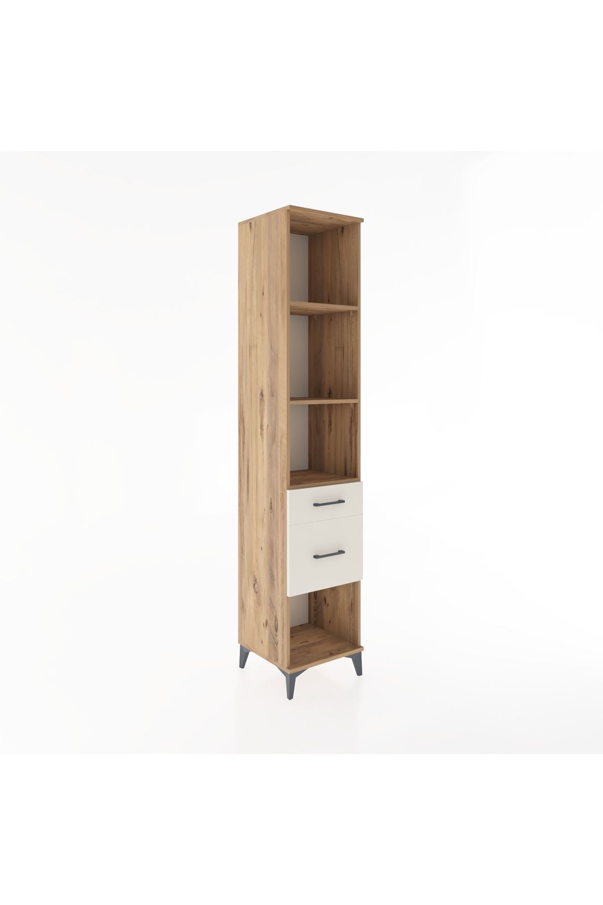 Hyperion Dolap 3 Raflı 2 Çekmeceli 44x44x221 - S61M094V7B