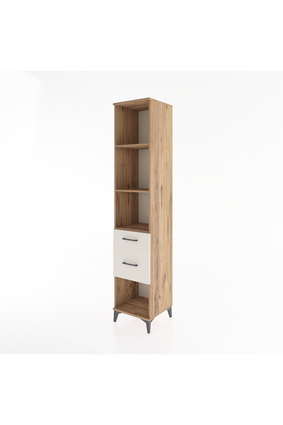 Hyperion Dolap 3 Raflı 2 Çekmeceli 44x44x221 - S61M094V7B