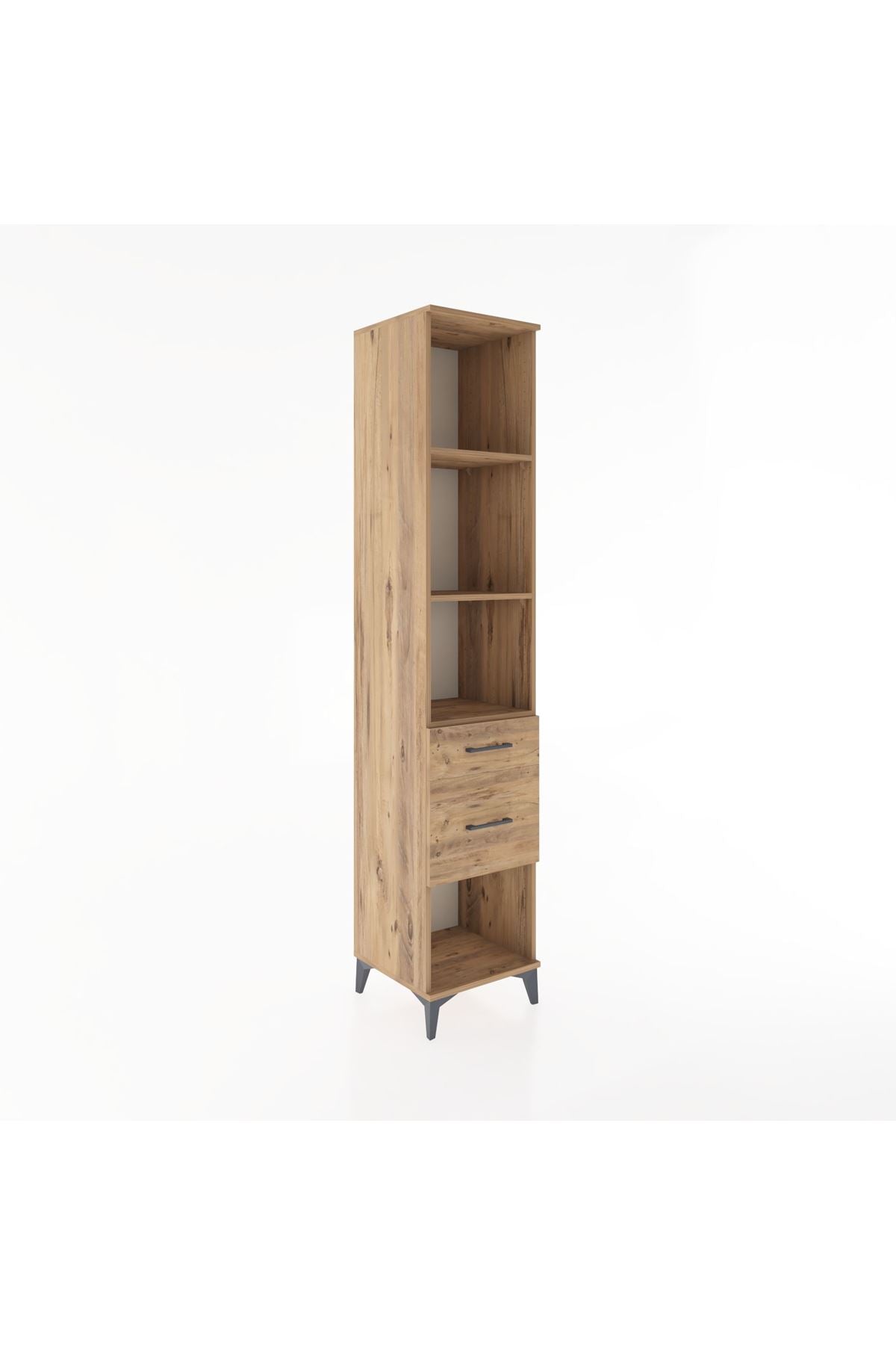 Hyperion Dolap 3 Raflı 2 Çekmeceli 44x44x221 - S61M094V9B