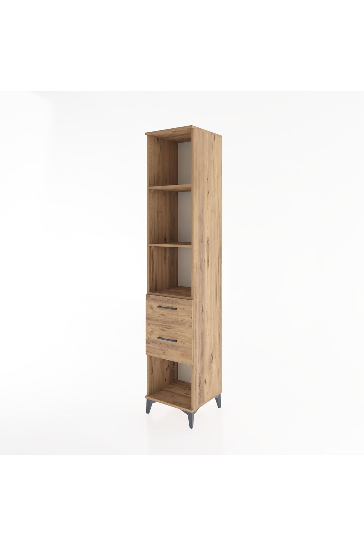 Hyperion Dolap 3 Raflı 2 Çekmeceli 44x44x221 - S61M094V9B