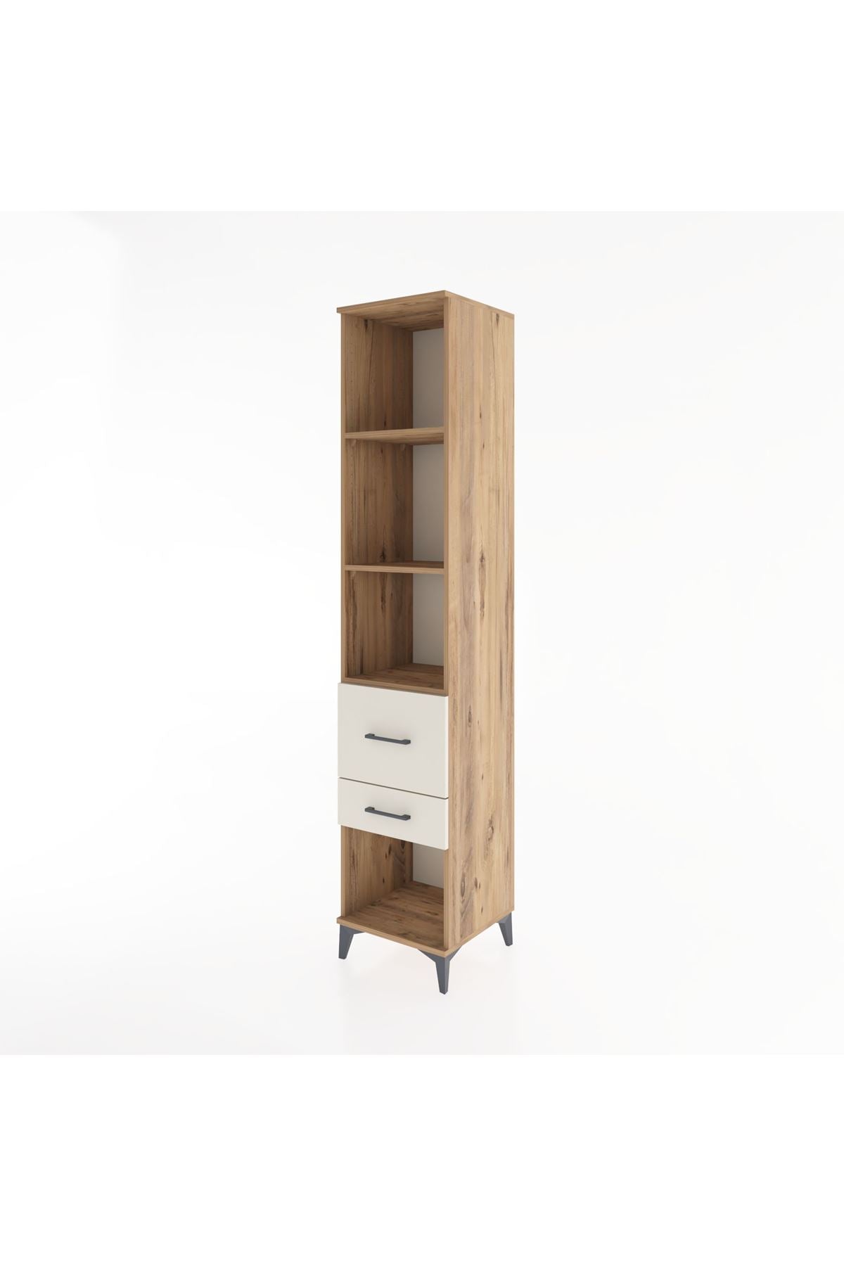 Hyperion Dolap 3 Raflı 2 Çekmeceli 44x44x221 - S61M095V7B