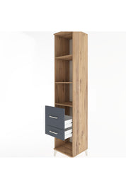 Hyperion Dolap 3 Raflı 2 Çekmeceli 44x44x221 - S61M095V8B