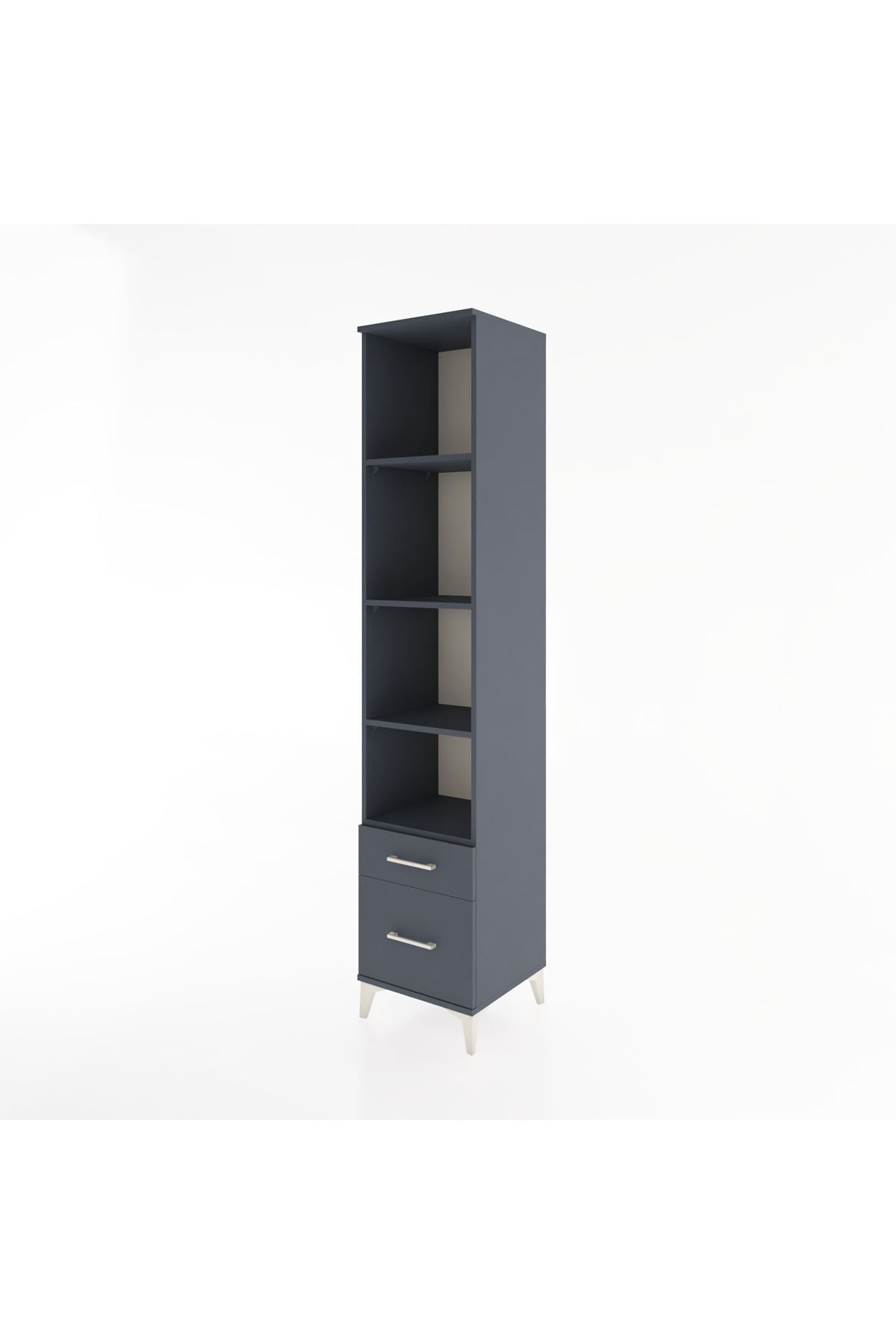 Hyperion Dolap 4 Raflı 2 Çekmeceli 44x44x221 - S61M098V5B