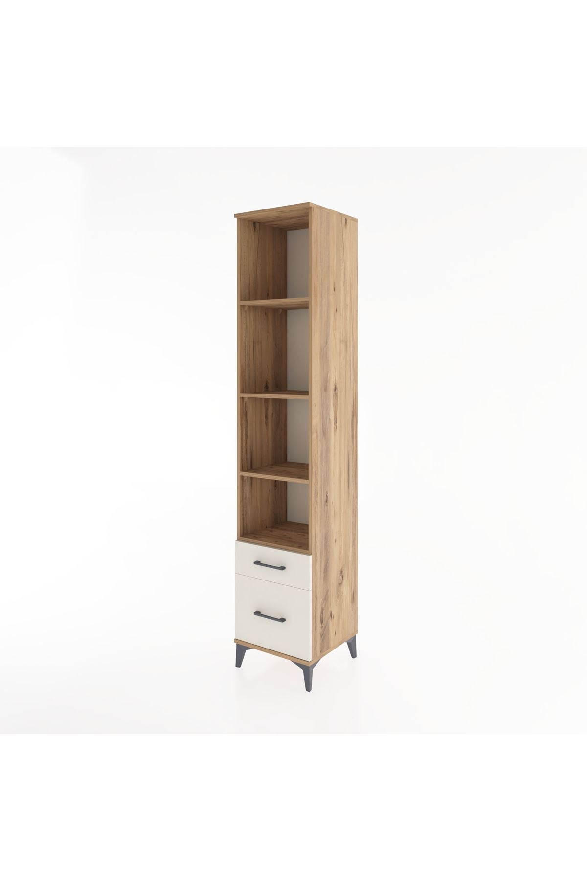 Hyperion Dolap 4 Raflı 2 Çekmeceli 44x44x221 - S61M098V7B