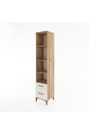 Hyperion Dolap 4 Raflı 2 Çekmeceli 44x44x221 - S61M098V7B