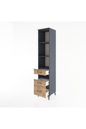 Hyperion Dolap 4 Raflı 3 Çekmeceli 44x44x221 - S61M099V6B