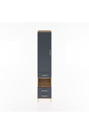 Hyperion Dolap 4 Raflı 3 Çekmeceli Tek Kapaklı 44x44x221 - S61M101V8B