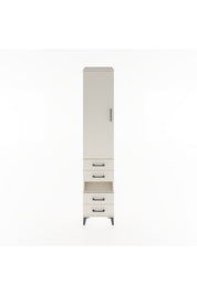 Hyperion Dolap 3 Raflı 4 Çekmeceli Tek Askılı 44x44x221 - S61M102V1B