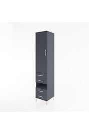 Hyperion Dolap 3 Raflı 4 Çekmeceli Tek Askılı 44x44x221 - S61M102V5B