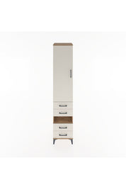Hyperion Dolap 3 Raflı 4 Çekmeceli Tek Askılı 44x44x221 - S61M102V7B