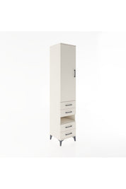 Hyperion Dolap 4 Raflı 4 Çekmeceli Tek Kapaklı 44x44x221 - S61M103V1B