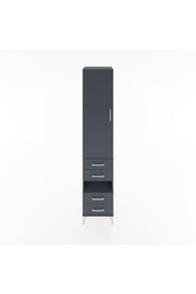 Hyperion Dolap 4 Raflı 4 Çekmeceli Tek Kapaklı 44x44x221 - S61M103V5B