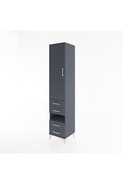 Hyperion Dolap 4 Raflı 4 Çekmeceli Tek Kapaklı 44x44x221 - S61M103V5B