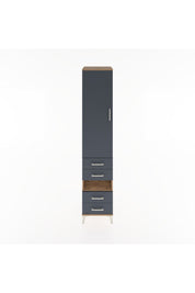 Hyperion Dolap 4 Raflı 4 Çekmeceli Tek Kapaklı 44x44x221 - S61M103V8B