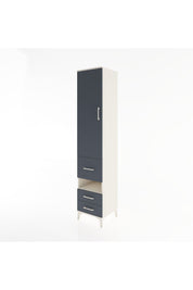 Hyperion Dolap 3 Raflı 3 Çekmeceli Tek Askılı 44x44x221 - S61M104V2B