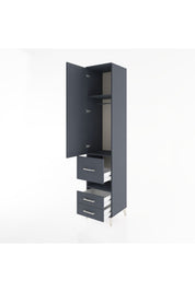 Hyperion Dolap 3 Raflı 3 Çekmeceli Tek Askılı 44x44x221 - S61M104V5B