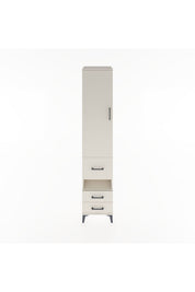 Hyperion Dolap 4 Raflı 3 Çekmeceli Tek Kapaklı 44x44x221 - S61M105V1B