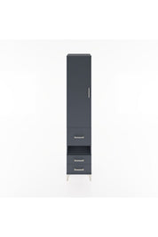 Hyperion Dolap 4 Raflı 3 Çekmeceli Tek Kapaklı 44x44x221 - S61M105V5B